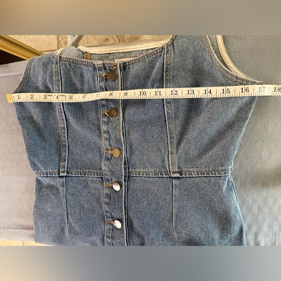 Urban Outfitters women’s Denim Button-Front Dress size 10 - Picture 8 of 10